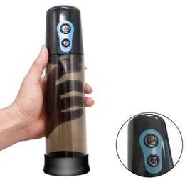 Sex Toy For Men Electric Penis Train Pump Vibrator Vacuum Penis Enlargers Sleeve Delay Ejaculation Male Sex Tools Masturbator S9197224893