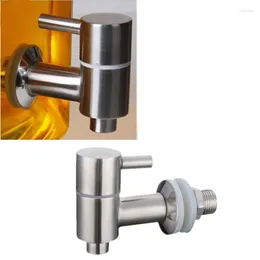 Kitchen Faucets Beer Barrel Tap Water Valve-Bucket Durable 16-25mm Stainless Steel Dispenser Spigot Faucet Leakproof Replacement