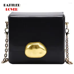 Bag Mini Designer PU Leather Crossbody Bags For Women 2024 Fashion Shoulder Lady Luxury Handbags And Purse Solid Colour Beautiful