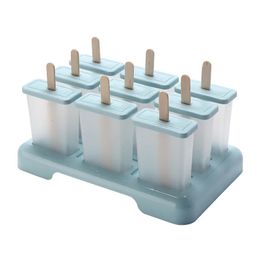 49 Cells Big Size Silicone Ice Cream Mould Popsicle Moulds DIY Homemade Dessert Freezer Fruit Juice Pop Maker Mould Sticks 240429