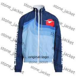 Casablanc Jacket Designer Casa Blanca Casual Coat Long Sleeve Track Jacket Casa Blanca Man Wave Shell Sport Luxury Breathability Outwears Casablanc 8293