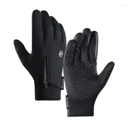 Cycling Gloves Ridding Mountaineering Keep Warm Windproof Waterproof Winter Touch Screen