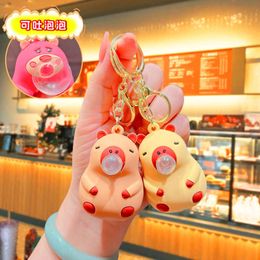 Tillbehör: Bubble Bubble Ka Pi Ba Pendant Keychain Keyring Car Doll Dock Small Pendant Keychain