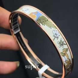 Clic H Bracelets Rabbit Bracelet Gold Classics Designer Jewelry Women Bracelet Titanium Steel High Quality Non Fading Unisex Gift Lovers Bracelet Bangle 18Cm 759