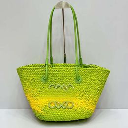 Womens Tote Bag Handbags Totes Luxury Handbag Designer Bags Woven Beach Rattan Purse Loewew Shoulder Shopping Wallet Wicker Panier Palm Crossbody Backpacks B7EJ