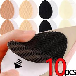 Women Socks High Heel Forefoot Anti-slip Silent Protection Sticker Anti-skid Pad Noise-absorbing Wear-resistant Sole Non-slip