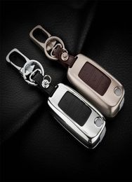 Accessories For VW Golf MK6 Tiguan Passat Scirocco Beetle Polo Fold Key Case Holder Bag Shell Keyfob Box Keyring Keychain 3 Button8006176