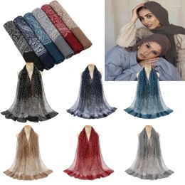 Scarves Quality Super Stretch Headscarf Women Girls Turban Headwear Hijab Shawl Scarf Head Plain Jersey Wrap