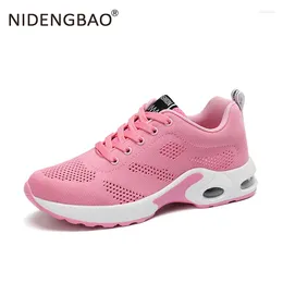 Running Shoes NIDENGBAO Professional Sneakers For Women Autumn Cushion Outdoor Sport Male Female Walking