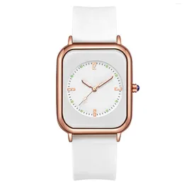Wristwatches Casual Watches For Women Men Skin-friendly Versatile Square Wrist Shopping Walking Outgoing