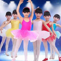 Stage Wear Girls Ballet Dress For Children Girl Dance Clothing Kids Costumes Leotard Dancewear 6 Colour