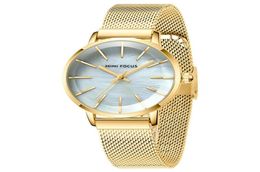 Wristwatches Luxury Fashion Women Watches Rose Gold Stainless Steel Mesh Strap Ladies Quartz Minimalist Female Clock Waches 2021283167768