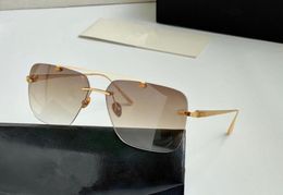 GWA HONAIZ I Top mens glasses car fashion sunglasses metal temples more refined outdoor uv400 frameless square concept8513462