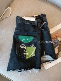 Women's Jeans Fashion Jean Shorts Ladies Summer Design Slim High Waist Pants Loose Casual Denim Sexy Coquette Trend Streetwear