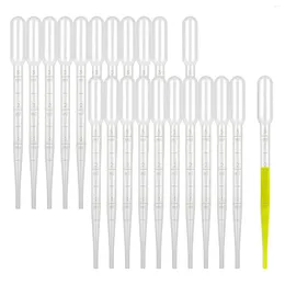 0.2/0.5/1/2/3/5/10ML Laboratory Pipette Plastic Disposable Graduated Pasteur Dropper Polyethylene Makeup Tools(100pcs)