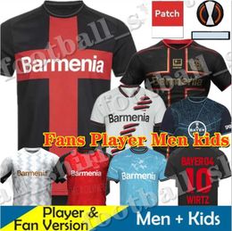 2024 Bayer 04 Leverkusen Soccer Jerseys WIRTZ BONIFACE FRIMPONG HINCAPIE HOFMANN TAPSOBA SCHICK PALACIOS GRIMALDO 23 24 Home Away 3rd Men kids kit Football Shirts