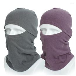 Berets Unisex Winter Balaclava Hat Face Mask Cold Weather Windproof Hood Neck Warmer Outdoor Motorcycle Bandana Full Cover Cap