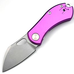 New Morden Customized Christmas Gift N690 Steel Folding Knife Durable Hard Short Blade Knives Hiking Hunting Mini Pocket Knife