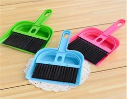 2016 New Product Mini Desktop Sweep Cleaning Brush Small Broom Dustpan Set Clean Table 8890392