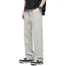 Men's Jeans Fashion Brand High Street American Hip Hop Straight Loose Classic Retro All-Match Casual Trousers