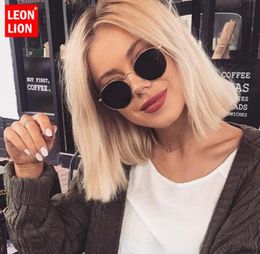 Classic Small Frame Round Sunglasses WomenMen Brand Designer Alloy Mirror Sun Glasses Vintage Modis 2164578