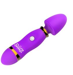 12 Speed Vibrating AV Rod Clit Magic Wand Massager Vibrator Clitoris Stimulator Sex products Adult Sex Toys for Woman VI173A5571108