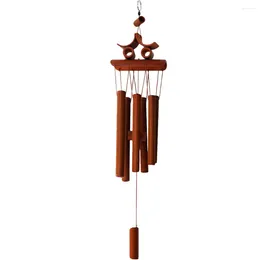 Decorative Figurines Bamboo Wind Chime Chimes Decorate Decorations For Home Windchimes Unique Outdoor Clearance