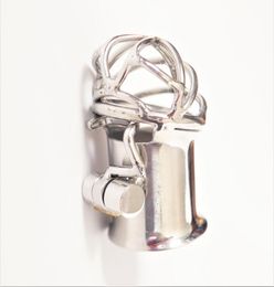 Stainless Steel Hook PA Puncture Device, Cock Cage, Penis Lock, Cock Ring, virginity Lock, Belt,Adult Game6424647