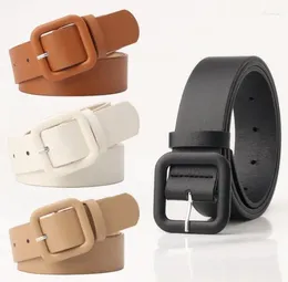 Belts A1 2024 Women Fashion And Men Waist Belt Leather Buckle Thin