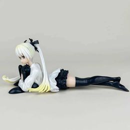 Action Toy Figures New Yosuga no Sora Kasugano Sora Lie Prone Oosture PVC Cartoon Action Figure Car Ornaments Collectible Model GK Toy Gift