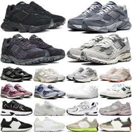 2024 New Balanace Designer 9060 Running Shoes Men Women 9060s 1906r 2002r Sneakers 9 6 Quartz Grey Triple Black Rain Pink Sea Salt White Mushroom Neon 1906 Mens Sports