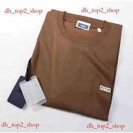 Five Colors Small KITH Tee 2022ss Men Women Summer Dye KITH T Shirt High Quality Tops Box Fit Short Sleeve CC 8735 7289