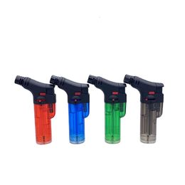 Wholesale Smoking Accessories Rechargement Lighters Custom Without Gas Jet Flame Refillable Cigar Torch Lighter