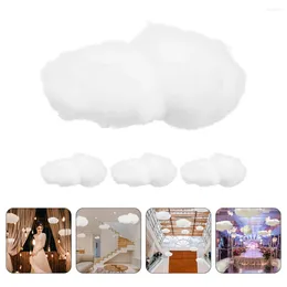 Decorative Figurines Artificial Cloud Hanging Ornament DIY 3D Cotton Props For Wedding Party Art Stage Supplies Gifts