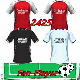 G.Jesus Saka Havertz Rice Soccer Maglie 24 25 Smith Rowe Pre Match Speciale Odegaard Martinelli Nketiah 2024 2025 Kits Kits Shirt Men Kids Fan Fan Player Version