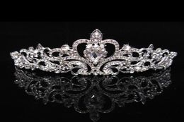 10 pcs a lot Brand New Bridal Wedding Crystal Rhinestone Hair Headband Princess Crown Comb Tiara Prom Pageant HJ2254038216