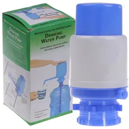 Water Bottles Hand Press Type Dispenser Bottled Pump Drinking Manual