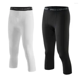 Men's Pants Tight For Sports Training Fast Drying High Elasticity Leggings Running