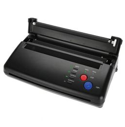 Tattoo Transfer Machine Thermal Stencil Paper Copier Black and Silver Colour for Professional7260405