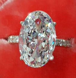 Cute Female Crystal Diamond Engagement Ring Boho Fashion 925 Silver Big Oval Ring Wedding Rings For Women Valentine039s Day Gif5788996