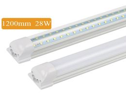 VShaped T8 4ft 5ft 28W36W Cooler Door Led Tube Integrated Tubes Double Sides SMD2835 Fluorescent Lights 85265VAC UPS FEDEX2318573