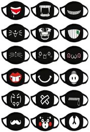 Cotton Dustproof Mouth Face Mask Anime Cartoon Kpop Lucky Bear Women Men Muffle Face Mouth Masks GD541949459