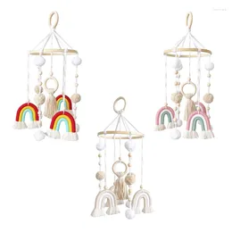 Decorative Figurines Nordic Rainbow Pendant For Creative Ornament Crafts Handicraft Supplies Home Yoga Studio Pography Props