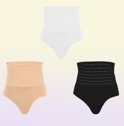 Women039s Plus Size Underwear Womens Panties High Waist Tummy Control Briefs Female Trainer Shaping Underpants Butt Lifter Shap4481274