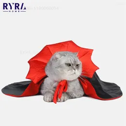 Cat Costumes Pet Cape Hat Role Play Vampire Accessories Trend Dress Cute Puppy Costume Dog Clothing