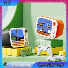 Game Controllers H7 Mini TV Handheld Console 3.5inch IPS Eye Protection Screen High Endurance Retro Classic Nostalgic Arcade Kid Gifts