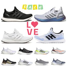 2024 Ultraboosts 20 UB 21 Mens Sports Shoes Ultra 4.0 5.0 Core Triple Black White Purple Dash Grey Solar Blue Metallic Tech Indigo Women Tenis Designer Sneakers Trainers