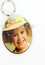 20pcsTwosided Sublimation blank MDF wooden keychain Thermal transfer print design picture personality advertising custom gift for9774057