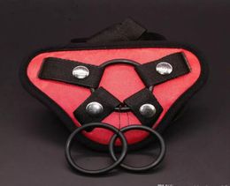 Satin Strap On Dildo Harness Adjustable Belt Strap Harness Pants For Women Lesbian Toys Dildos Dongs2934412