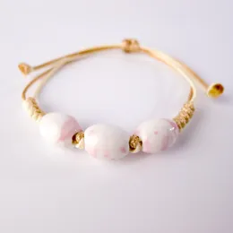 Strand Ceramic Beads Hand-made Bracelet Bohemian Charm For Women Gift Bracelets #EY515
